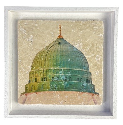 The Green Dome Al Masjid an Nabawi ( The Prophet’s Mosque) Medina Stone Tile The Green Dome Al Masjid an Nabawi ( The Prophet’s Mosque) Medina Stone Tile