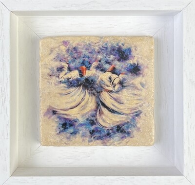 Mevleviyye Whirling Dervishes Stone Art