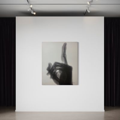 Al-AHad (The One) X-ray Finger Art Original Giclee Canvas  Clearance