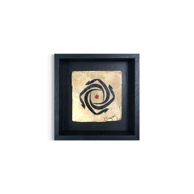 Circular Noons Red Dot Design Stone Art Clearance