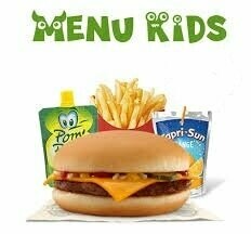 Menu enfant cheese