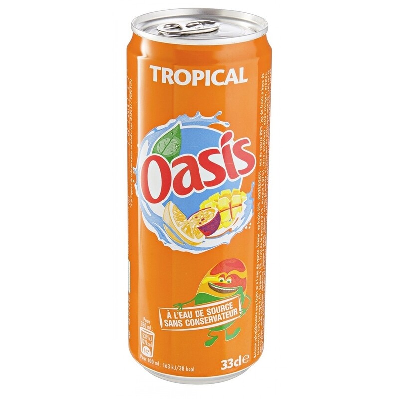 Oasis tropical 33cl