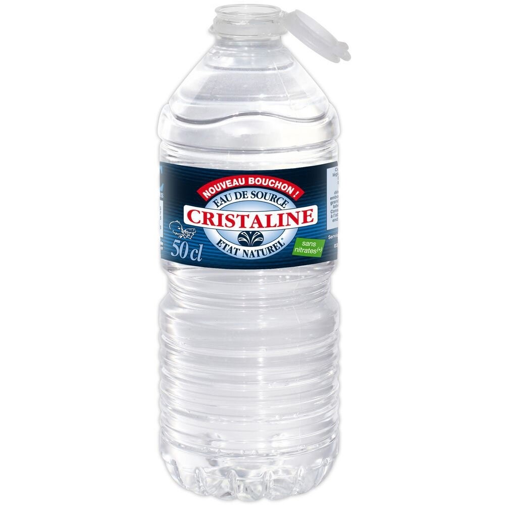 Eau plate cristaline 50cl