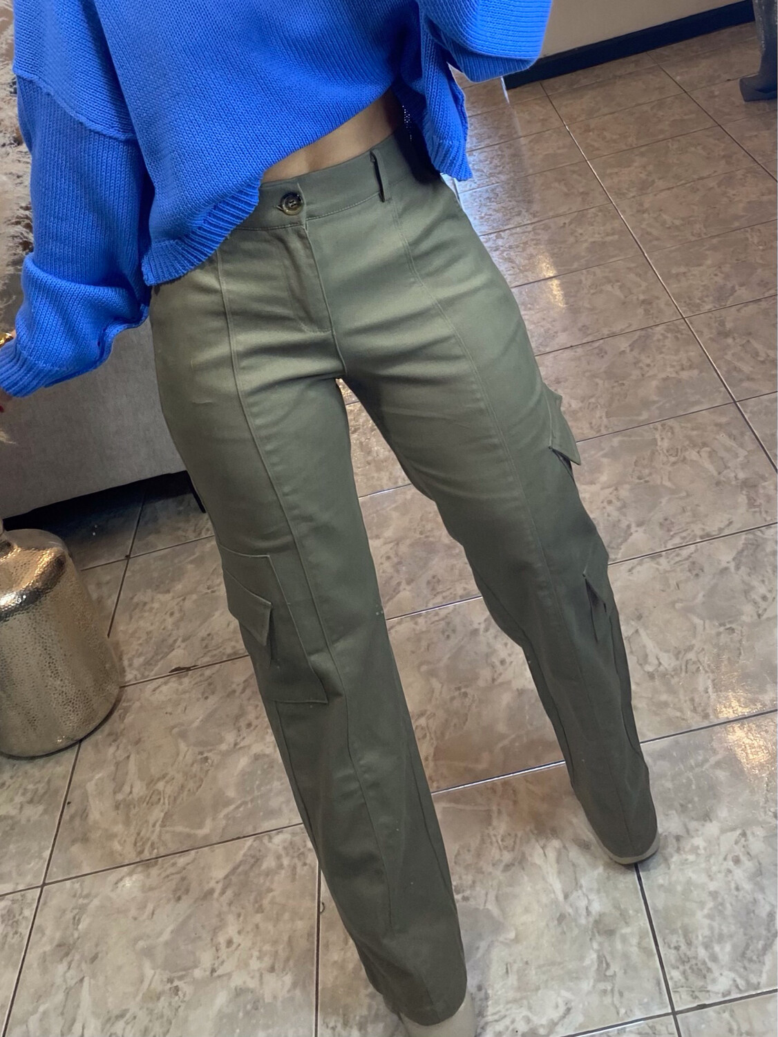 Ltv Olive Cargo Pants