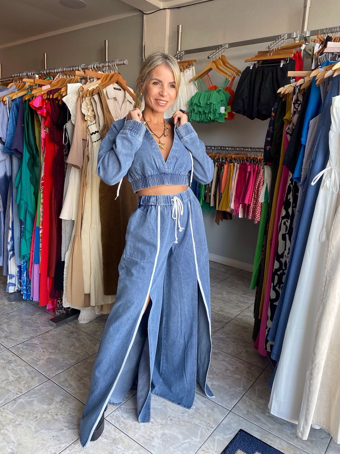Blue Denim Urban Set
