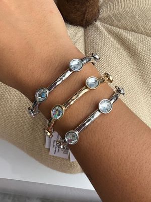 Gold or Silver Rhinestone Bracelet