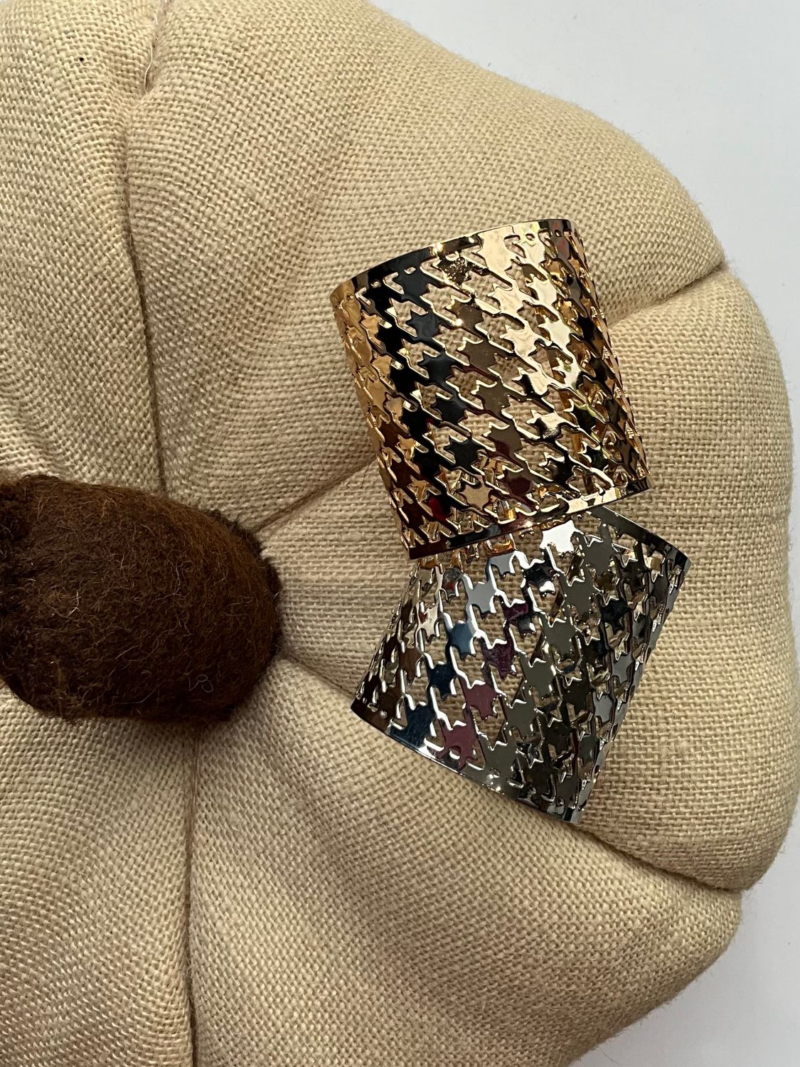Silver or Gold Space Cuff