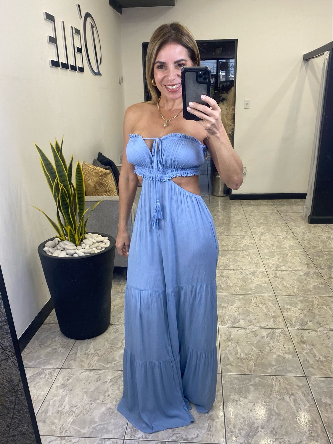 Light Blue Jumpsuit