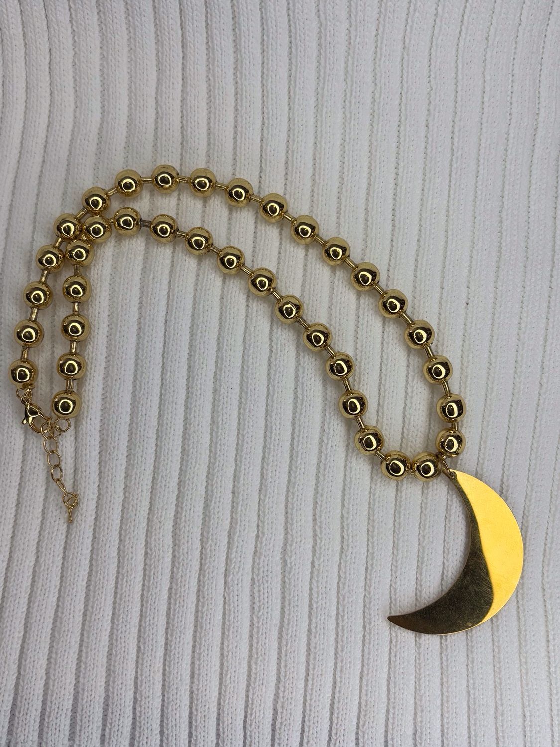 Golden Moon Necklace