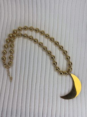 Golden Moon Necklace