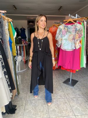 Black. White Or Nude Kenai Tunic Top