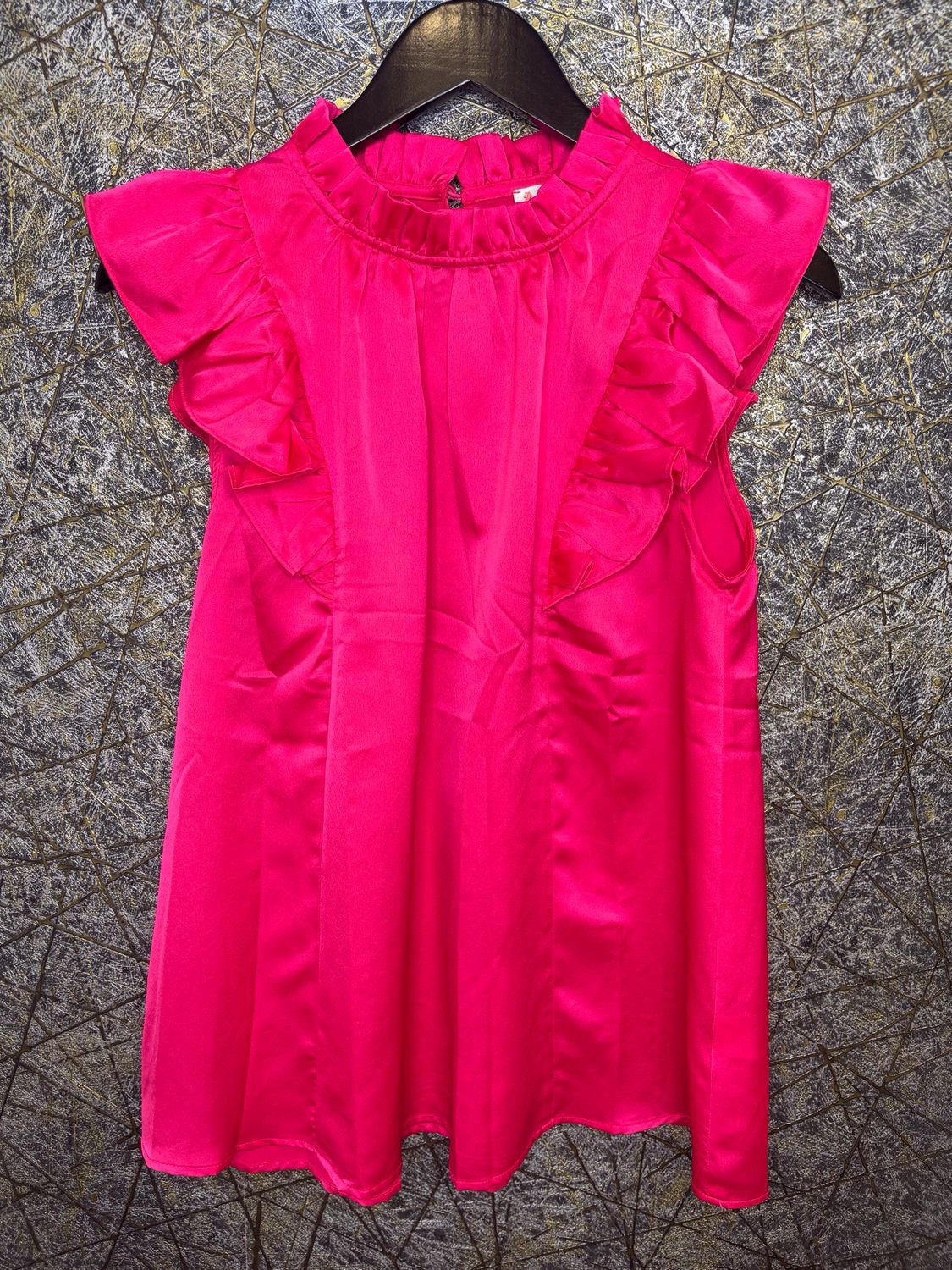 Fuchsia Princess Cut Solid Top