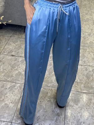 Baby Blue Or Cream Satin Pant