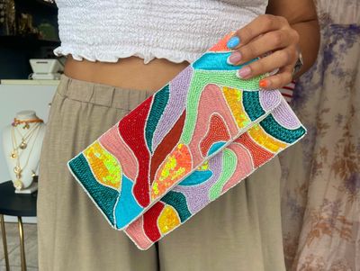 Beach Envelope Crossbody Bag