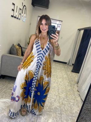 La Vie Blue One Size Dress