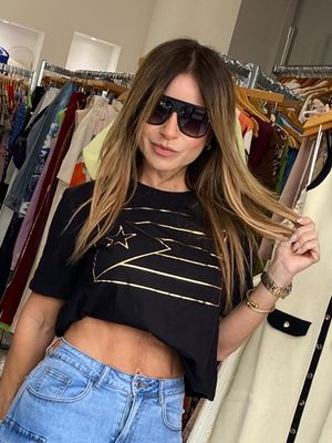 Black Or White PR Crop Top
