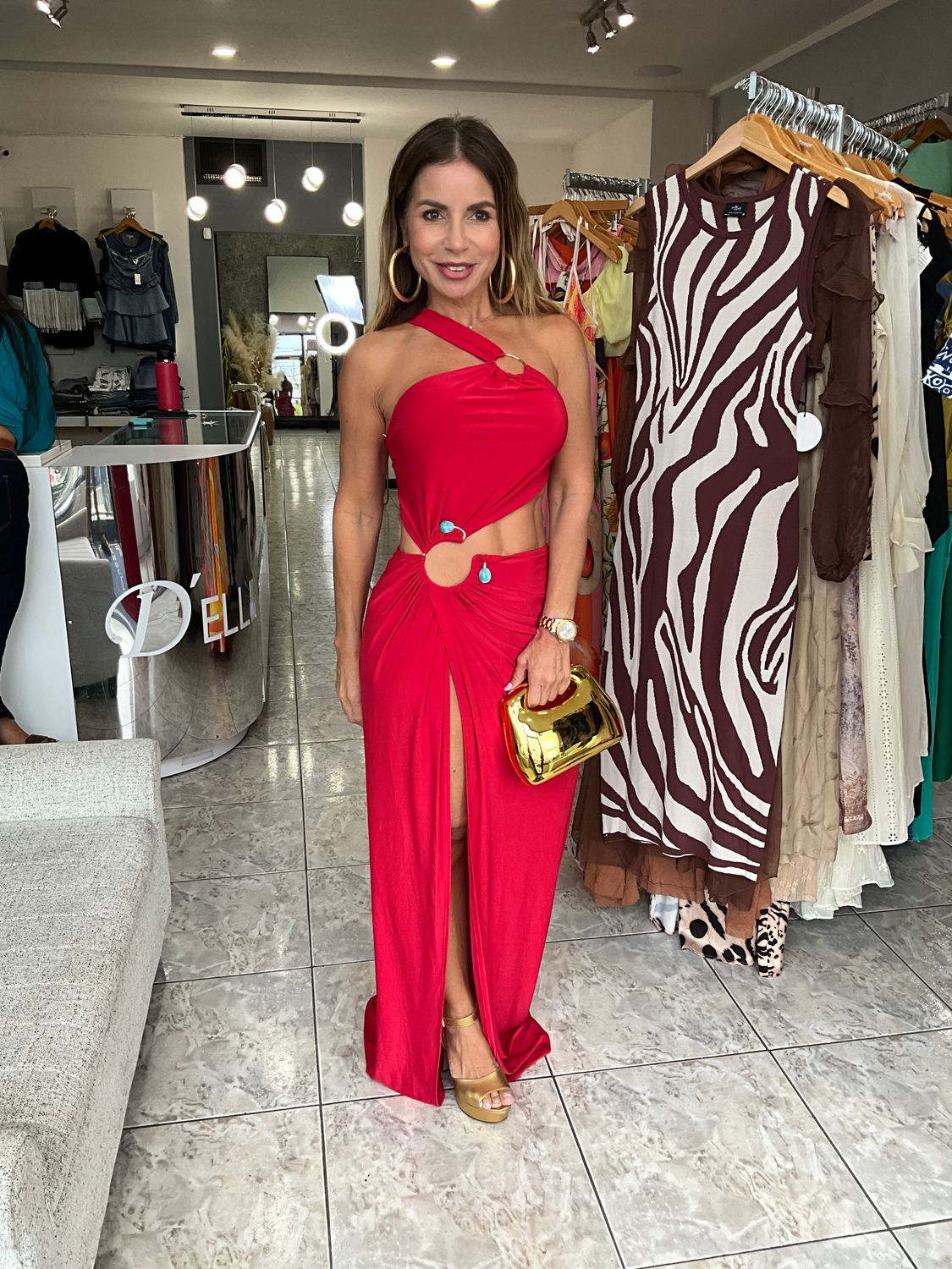 Red Long Dress