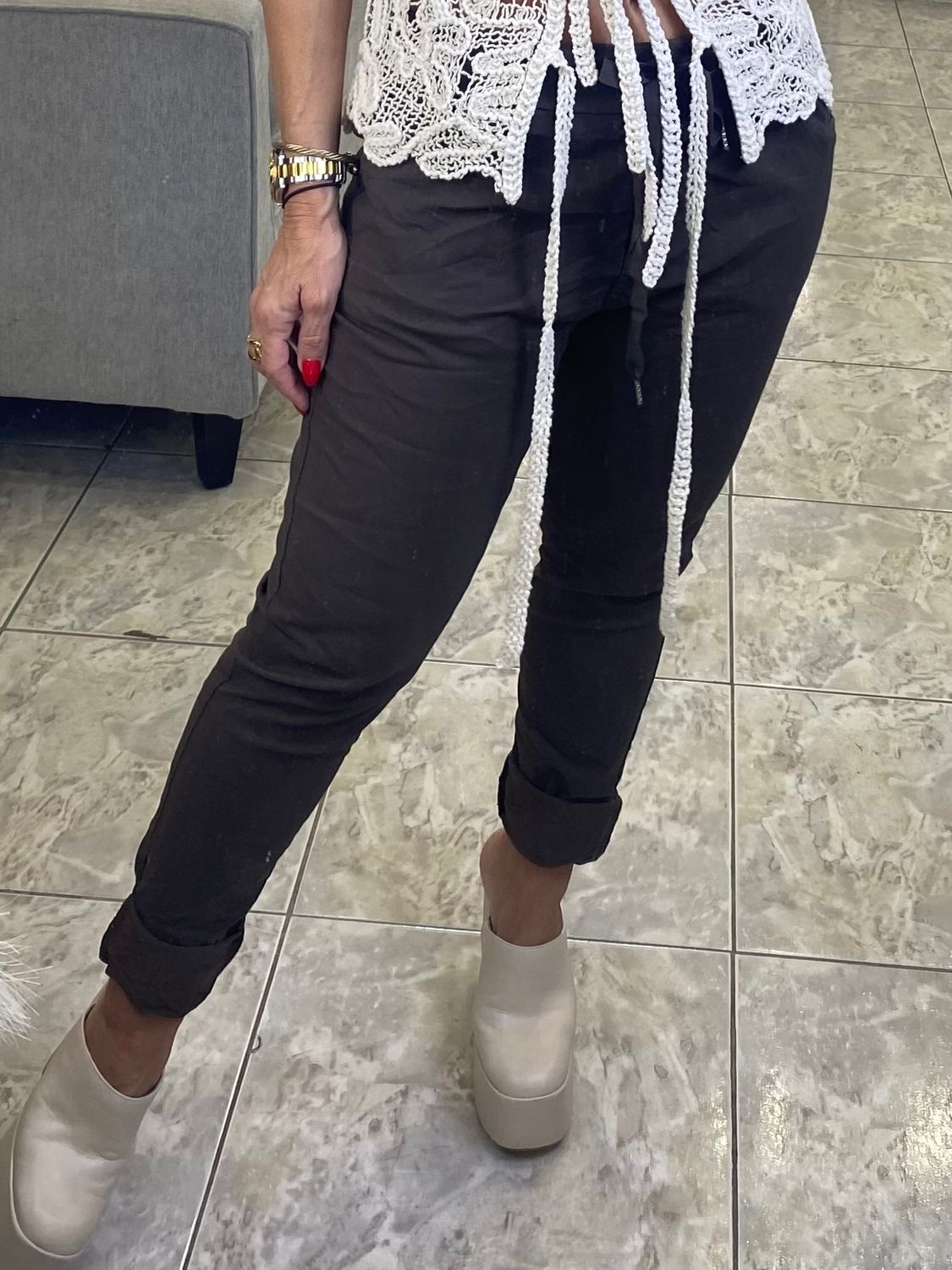 Brown  Jogger Pant