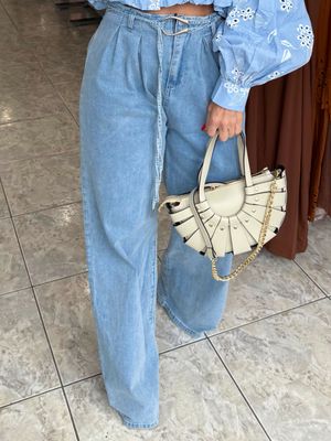 Blue Denim Detailed Jean