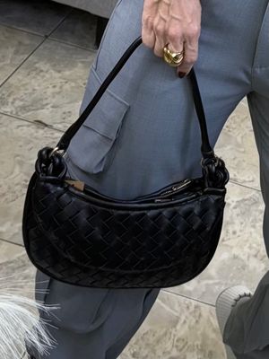 Black or Burgundy Shoulder Bag