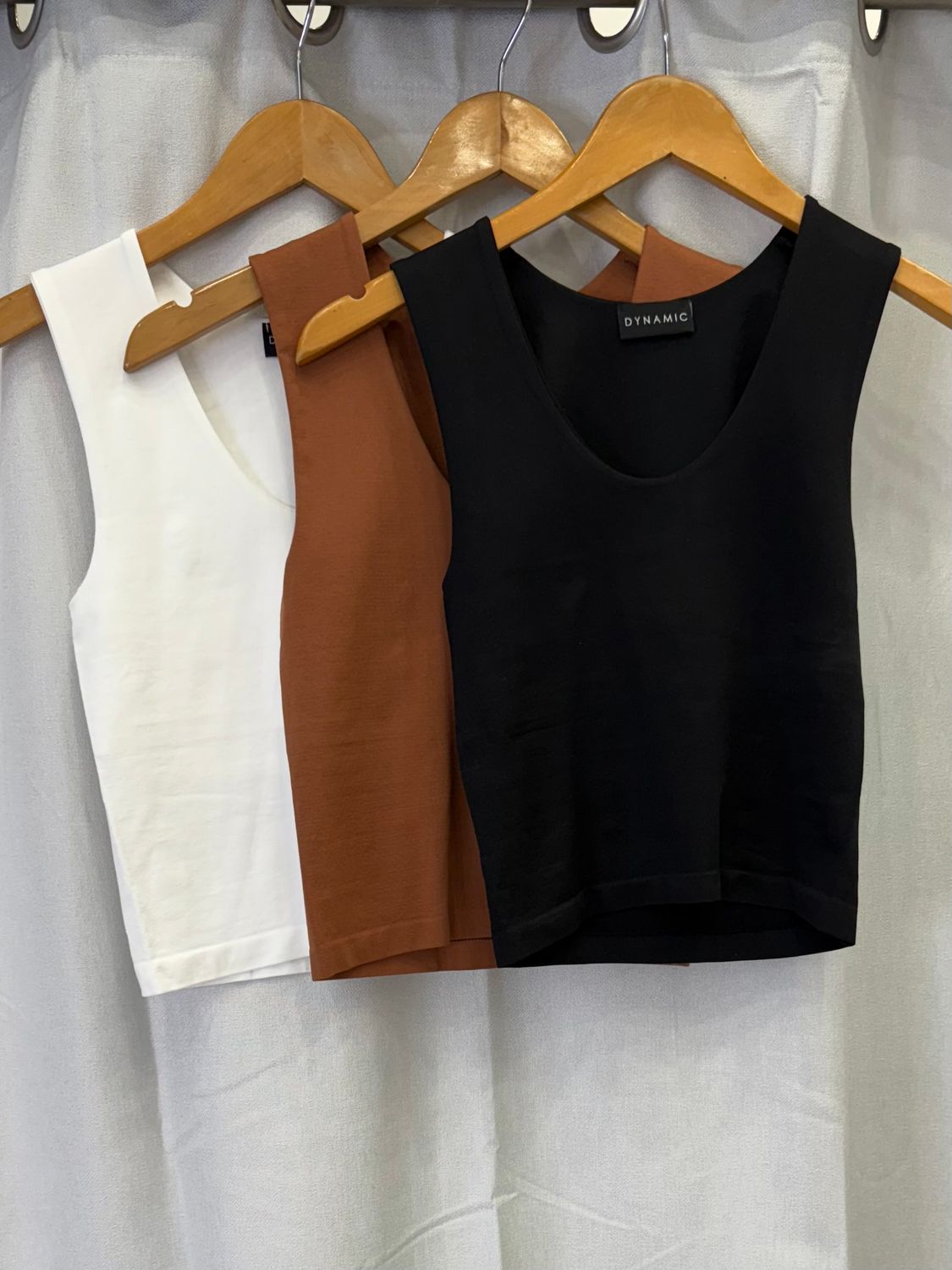 Black, Ginger Or White Basic Top