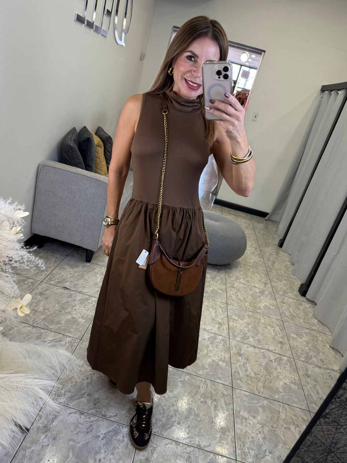 Choco Brown Dress