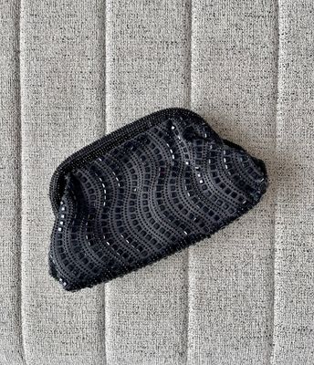 Black Medium Clutch