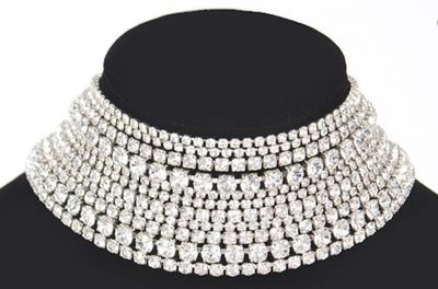 Silver or Gold Layered Choker