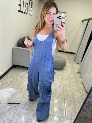 Medium Denim Jumpsuit