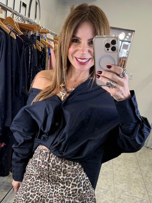 Black Long Sleeve Top