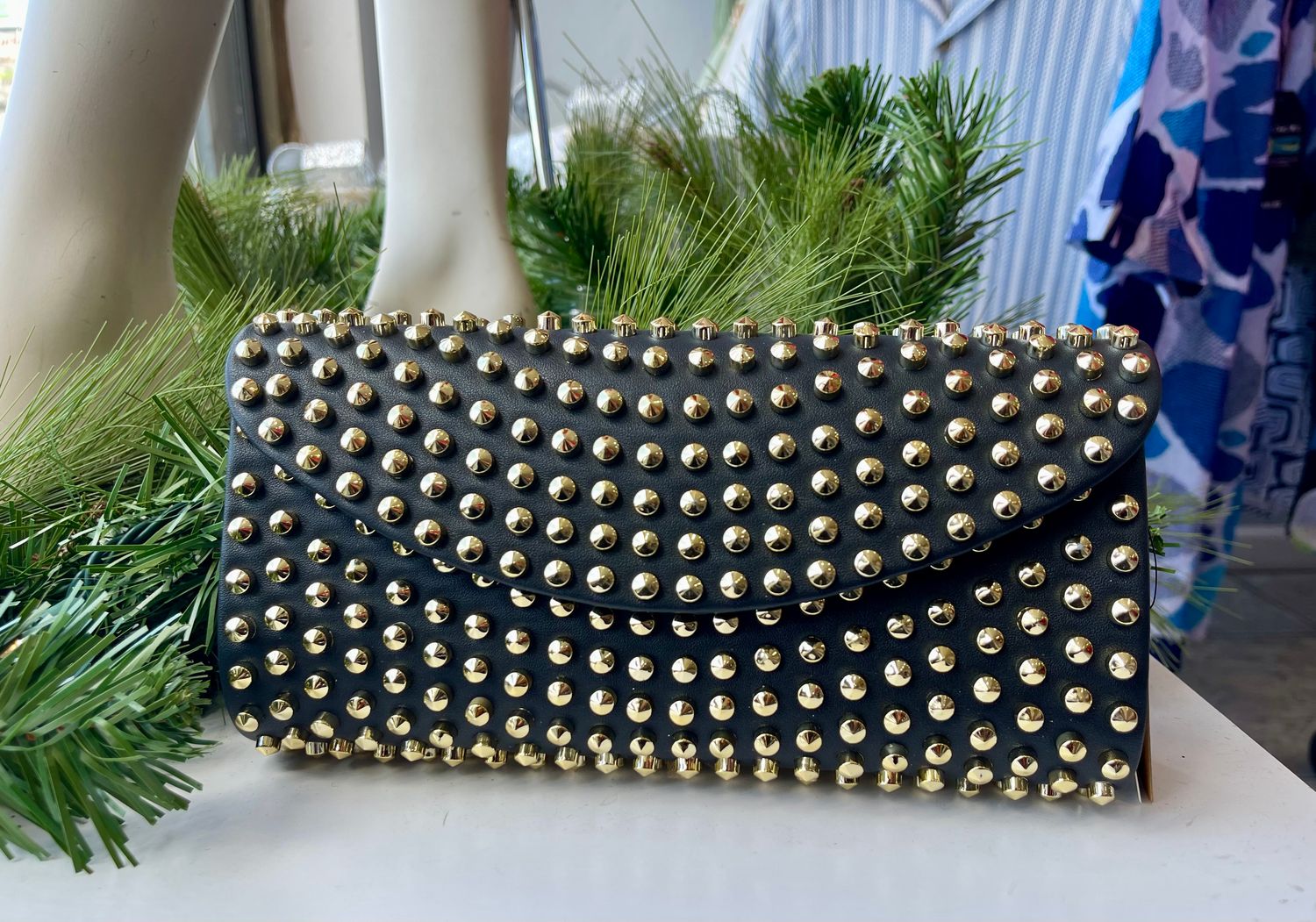 Black Gold Clutch