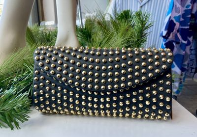 Black Gold Clutch