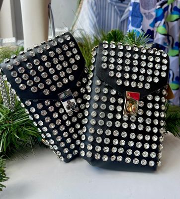 Gold or Silver Cellphone Crossbody