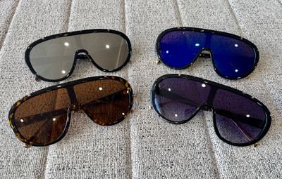 Rounded Shield Sunglasses