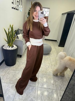 Coffee Long Sleeves Travel Set