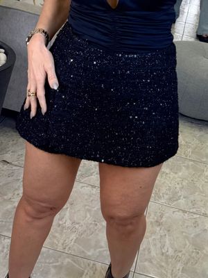 Black Spark Skort