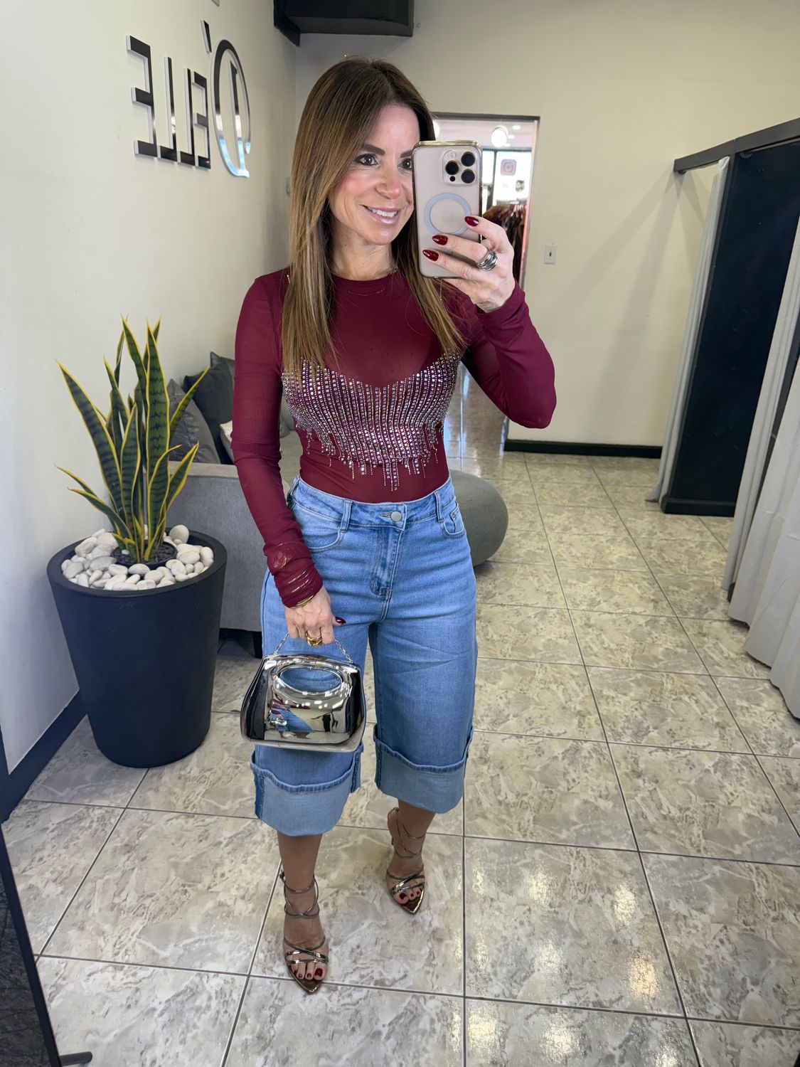 Cherry or Black Spark Bodysuit