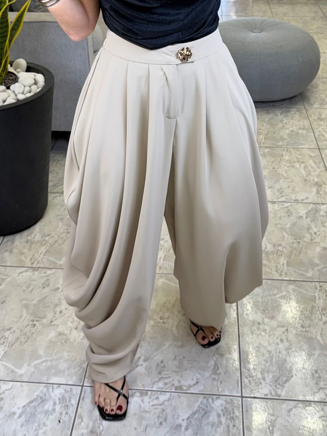 Taupe Or Cream Pant