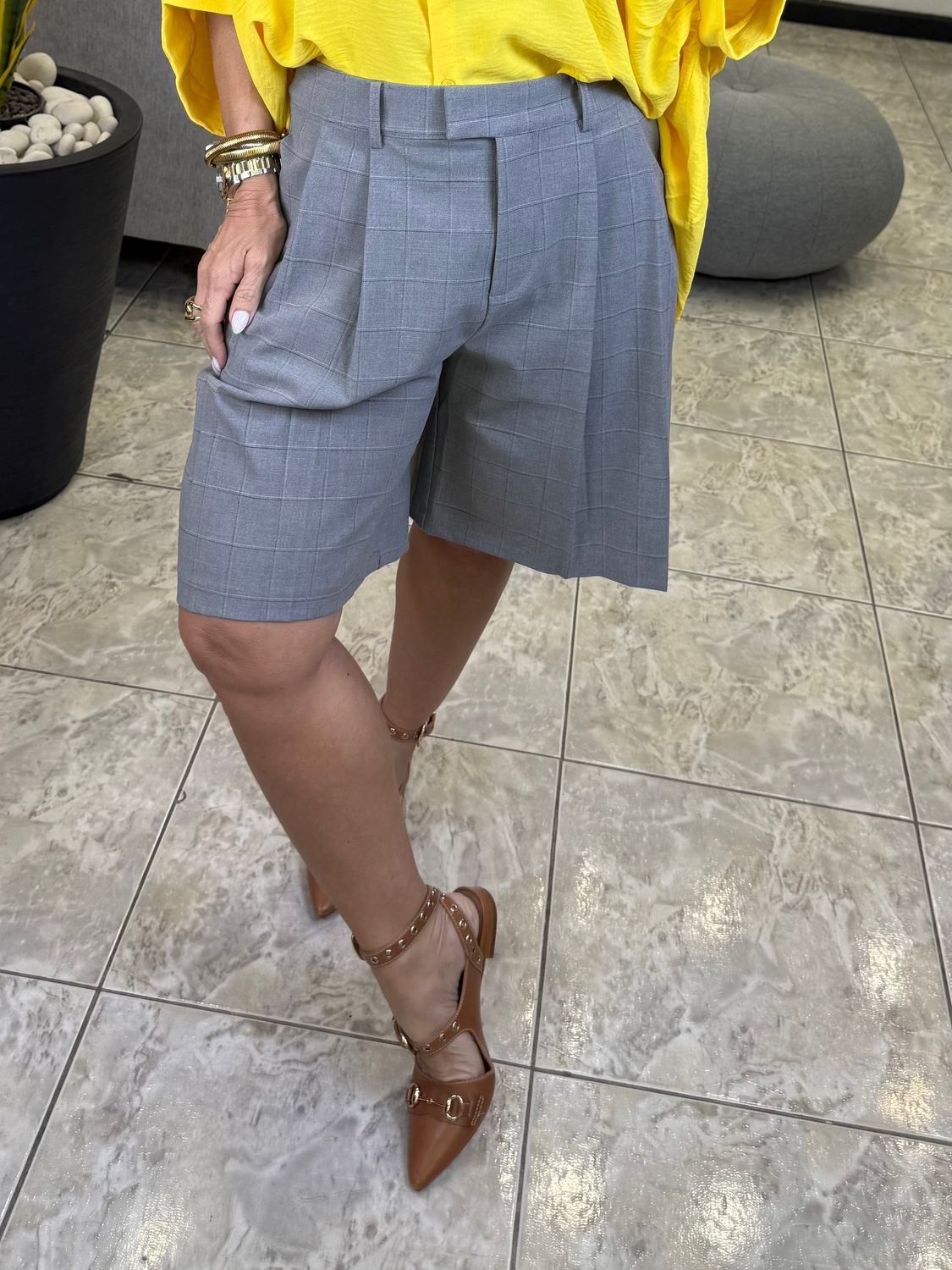 Gray Or Black  Bermuda Shorts