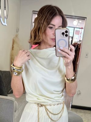 Cream Yellow Top