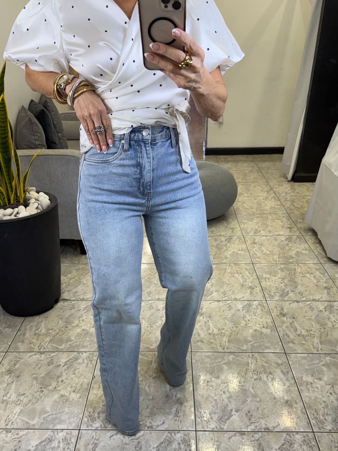 Light Stone Denim Jean