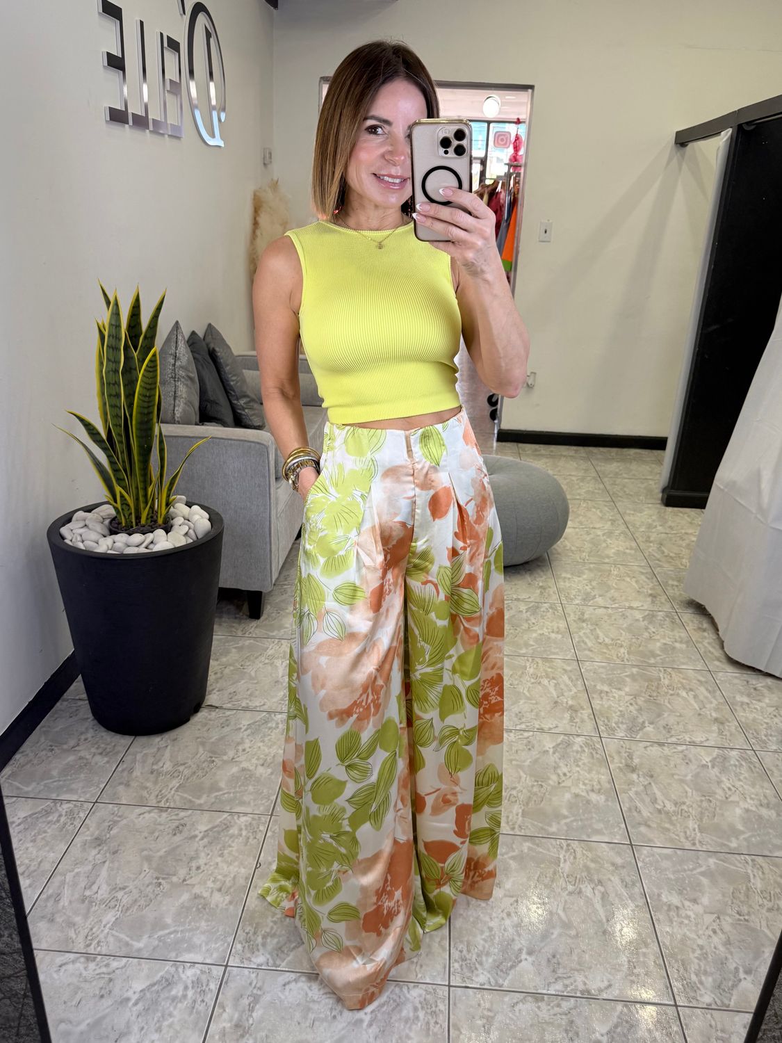 Floral Palazzo Pant