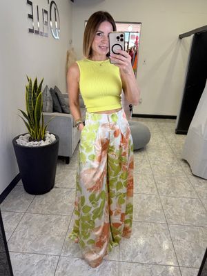 Floral Palazzo Pant