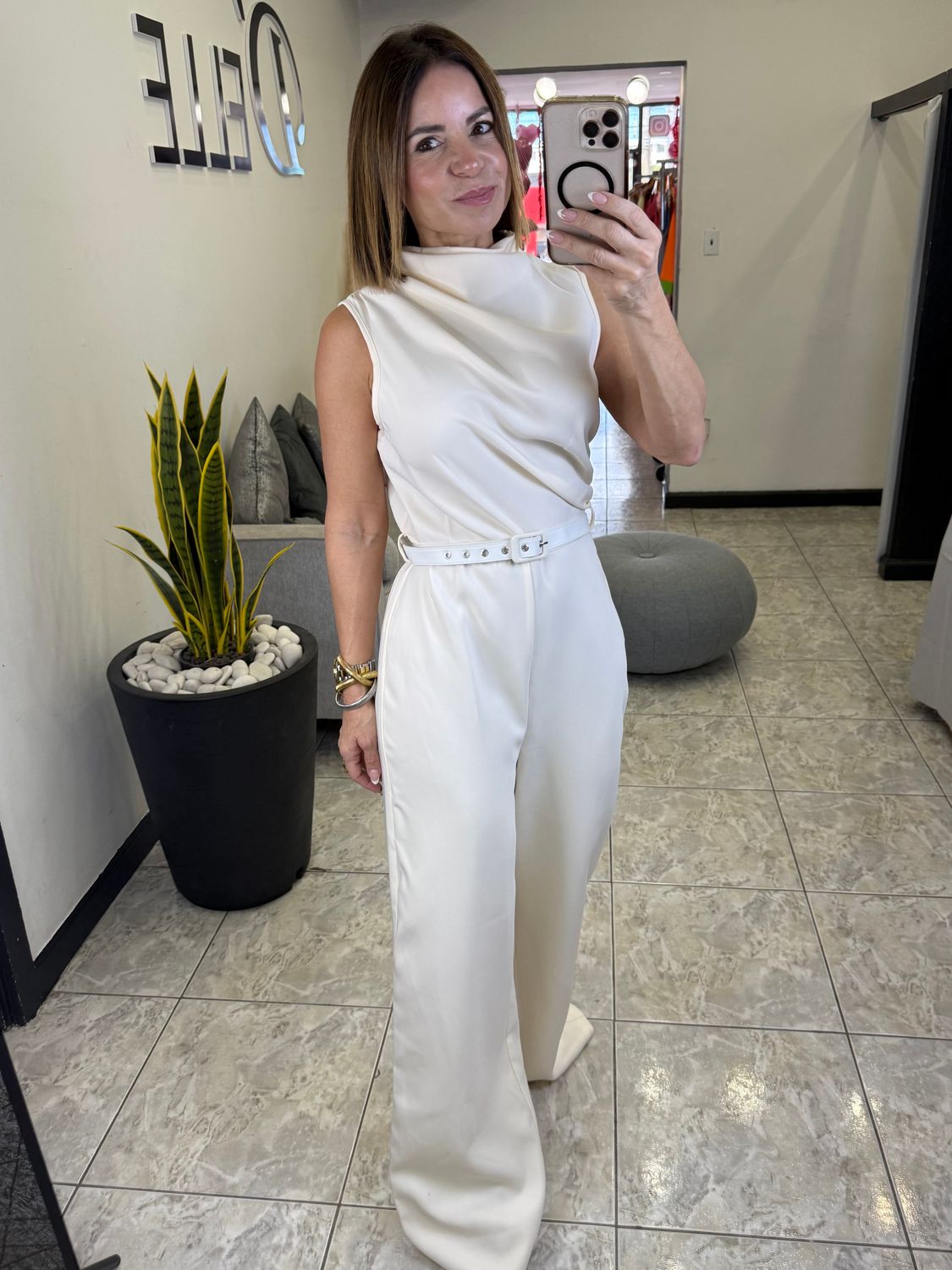 Ivory Women Jumpsuit