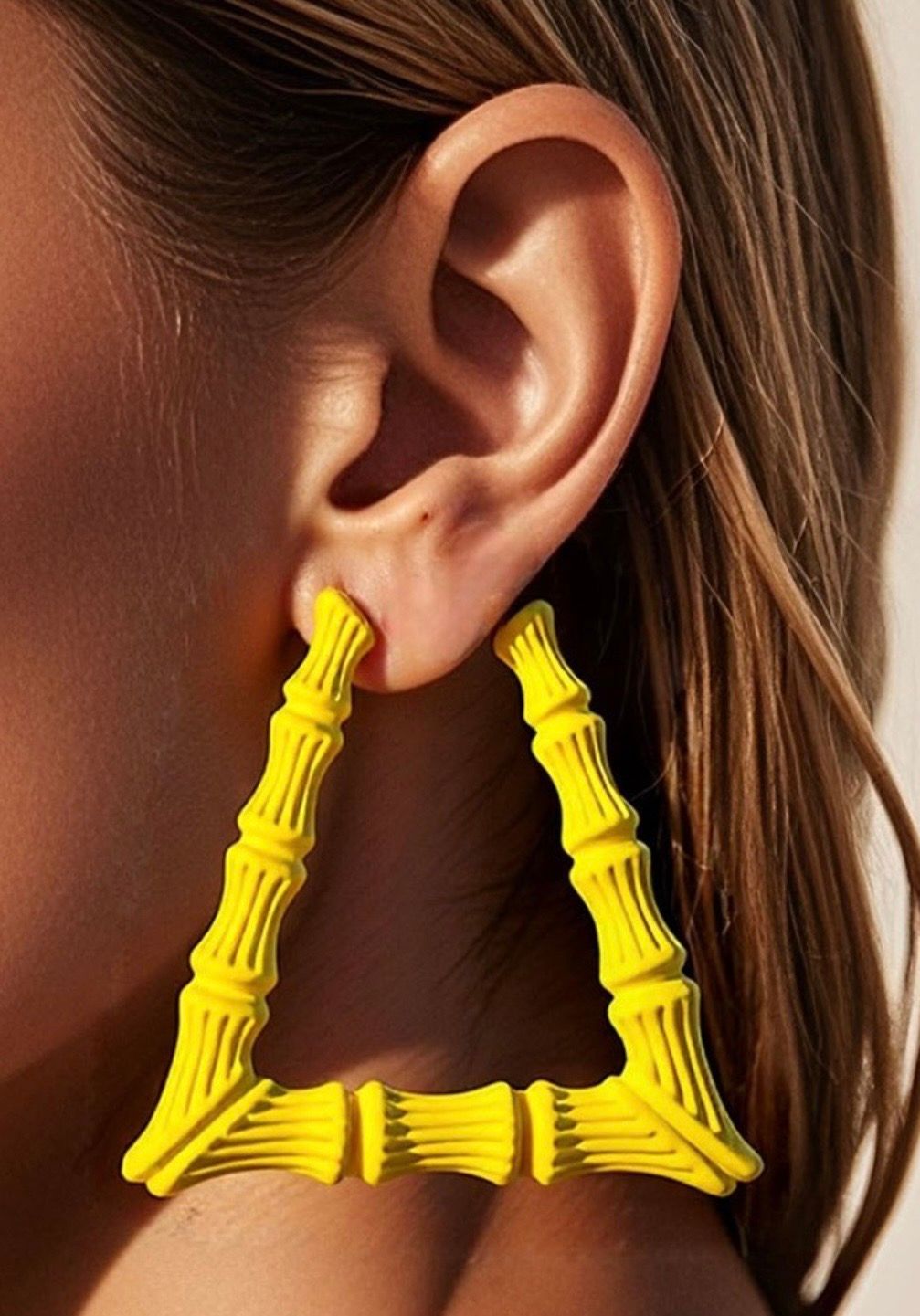 Blue or Yellow  Earrings