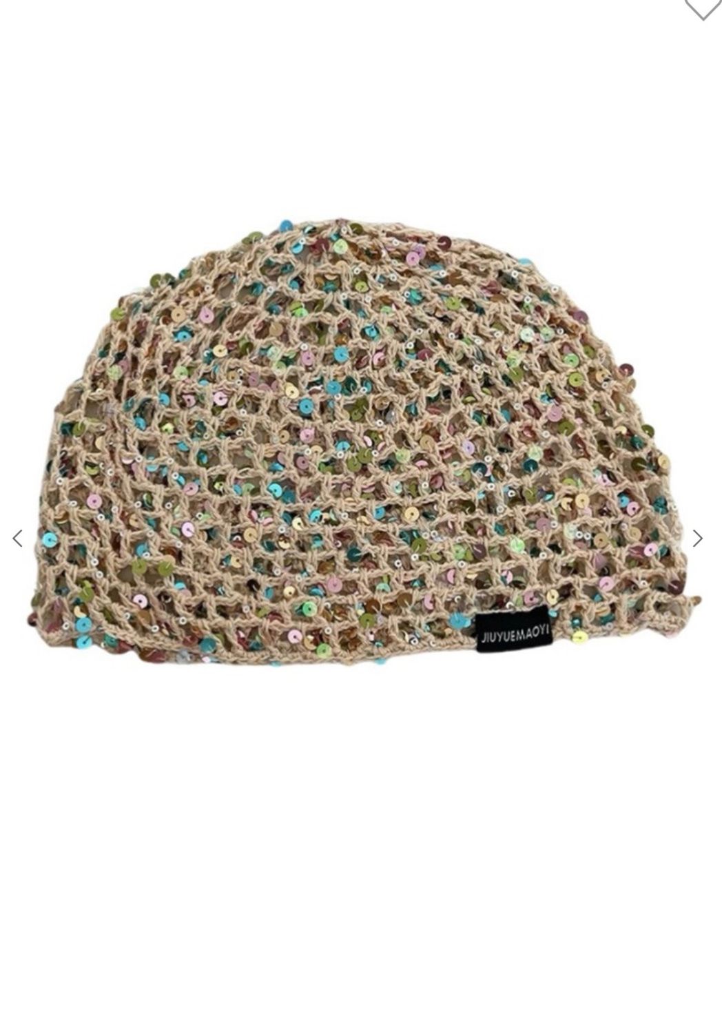Sequins Crochet Hat