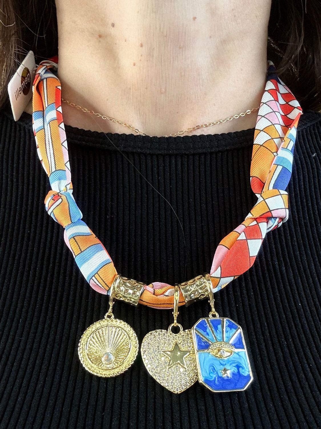 Auriana Scarf Necklace