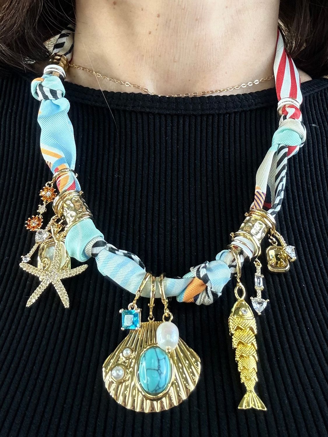 Ola’s Scarf Necklace