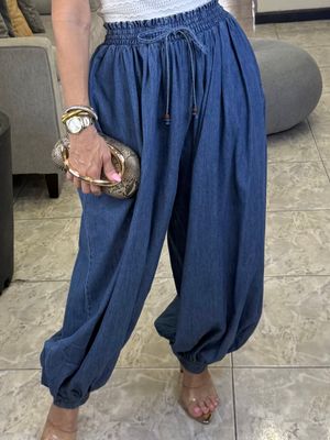 Medium Indigo Ballon Pant