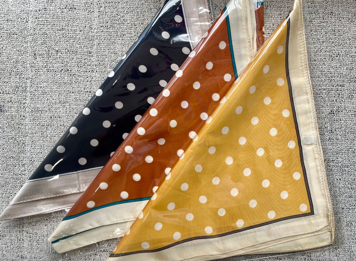 Mustard, camel or black